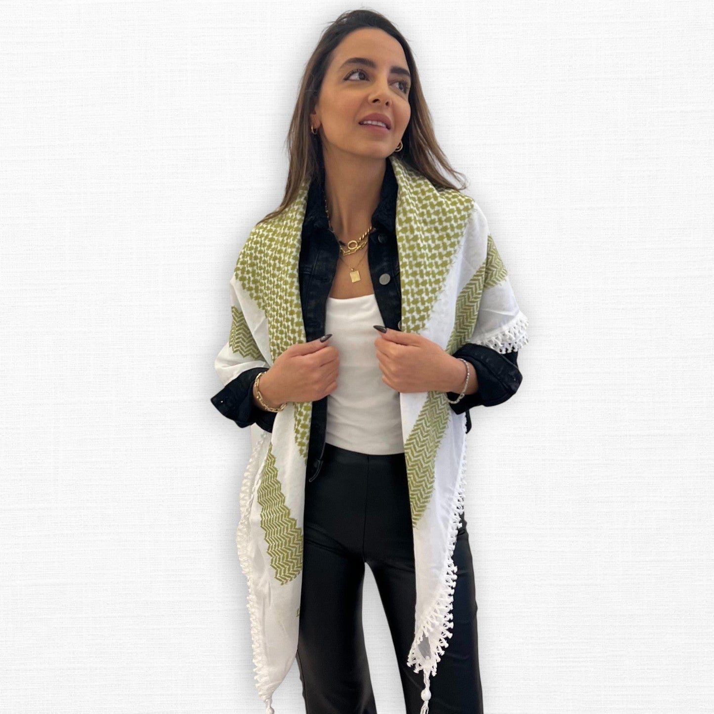Keffieh audacieuse | Olive