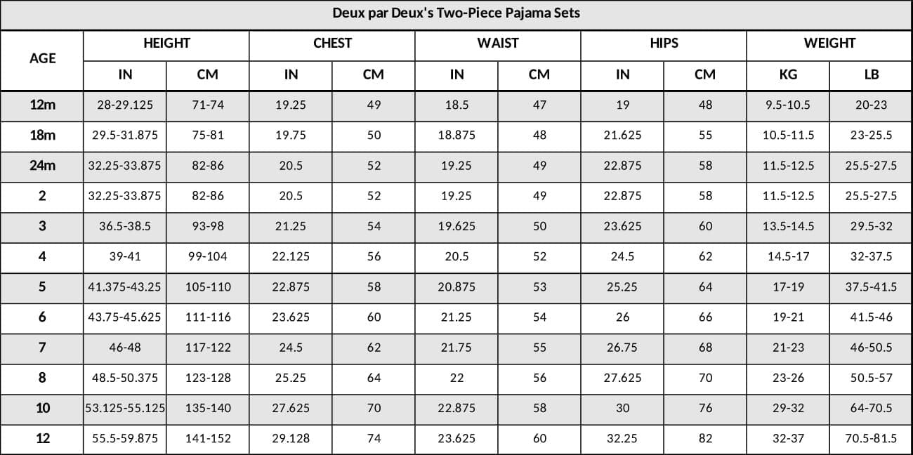 Two-Piece Organic Cotton Pajama Set Beige Reindeer Print