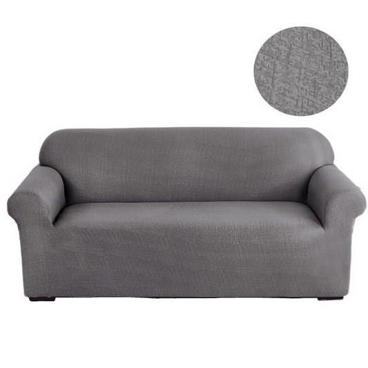 Anyhouz Sofa Cover Solid Gray Style and Protection For Living Room