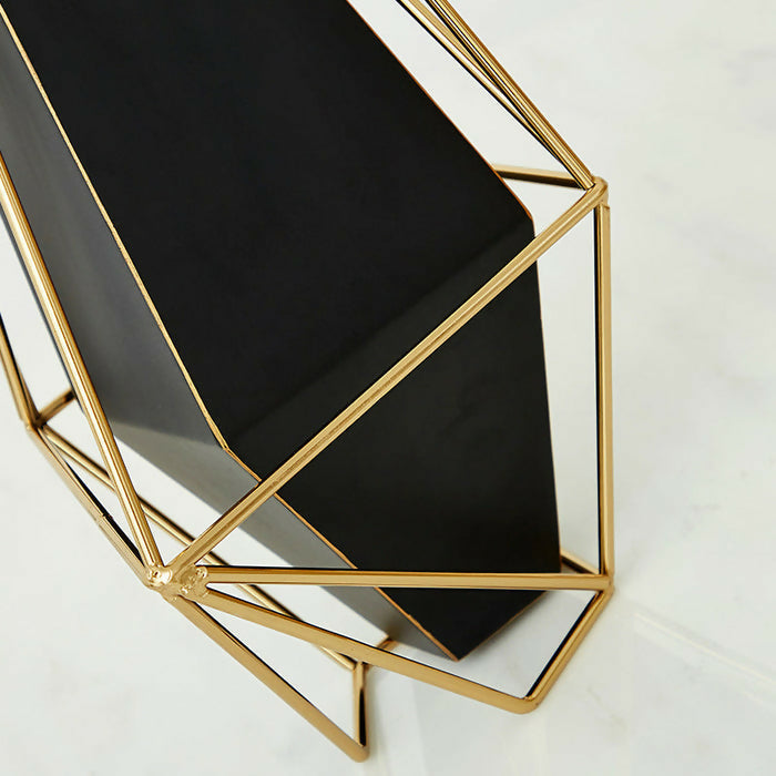 Anyhouz Gold Black Luxury Tabletop Home Decor Modern