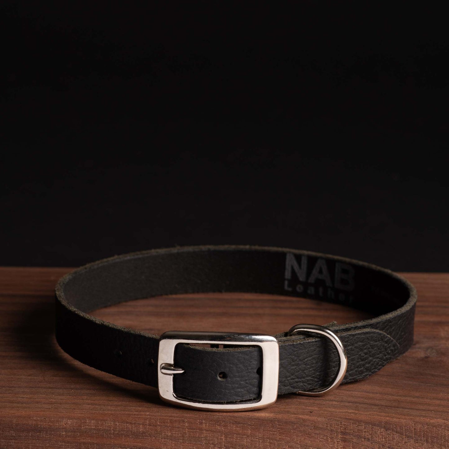 Rover - Classic Cognac Full-Grain Leather Dog Collar