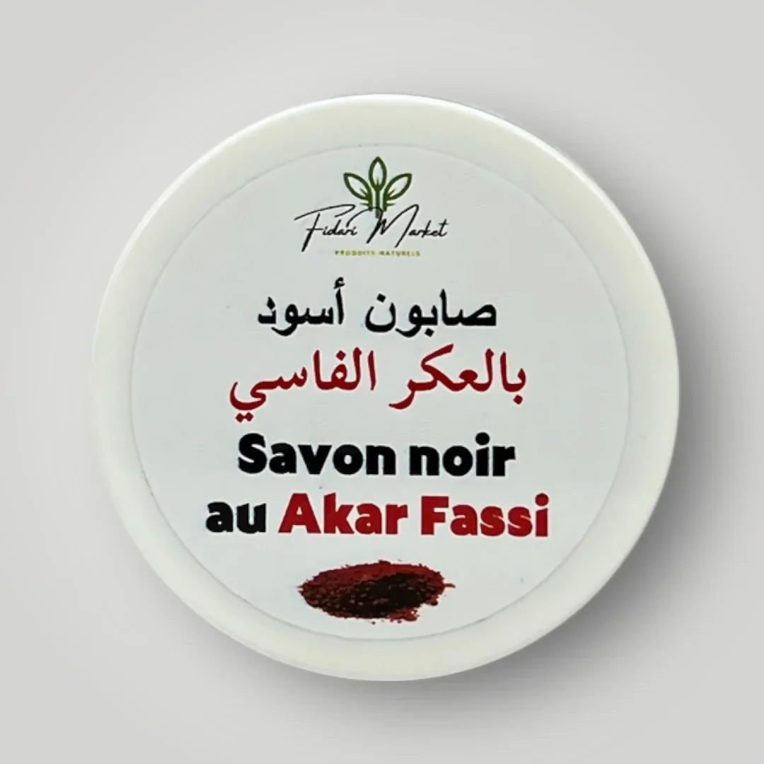 Black Soap with Akar Fassi – Natural Radiance & Silky Softness