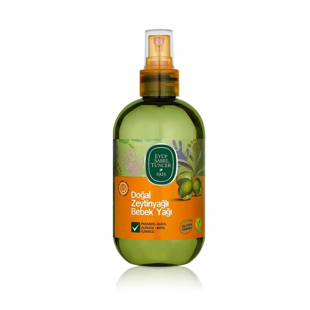 Natural Olive Oil Baby Oil – 280 ml | Gentle Moisture for Delicate Skin