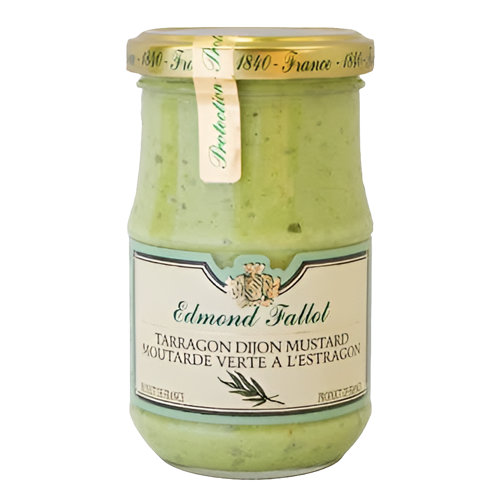 Moutarde verte à l'estragon (Green Mustard with Tarragon) 210 ml