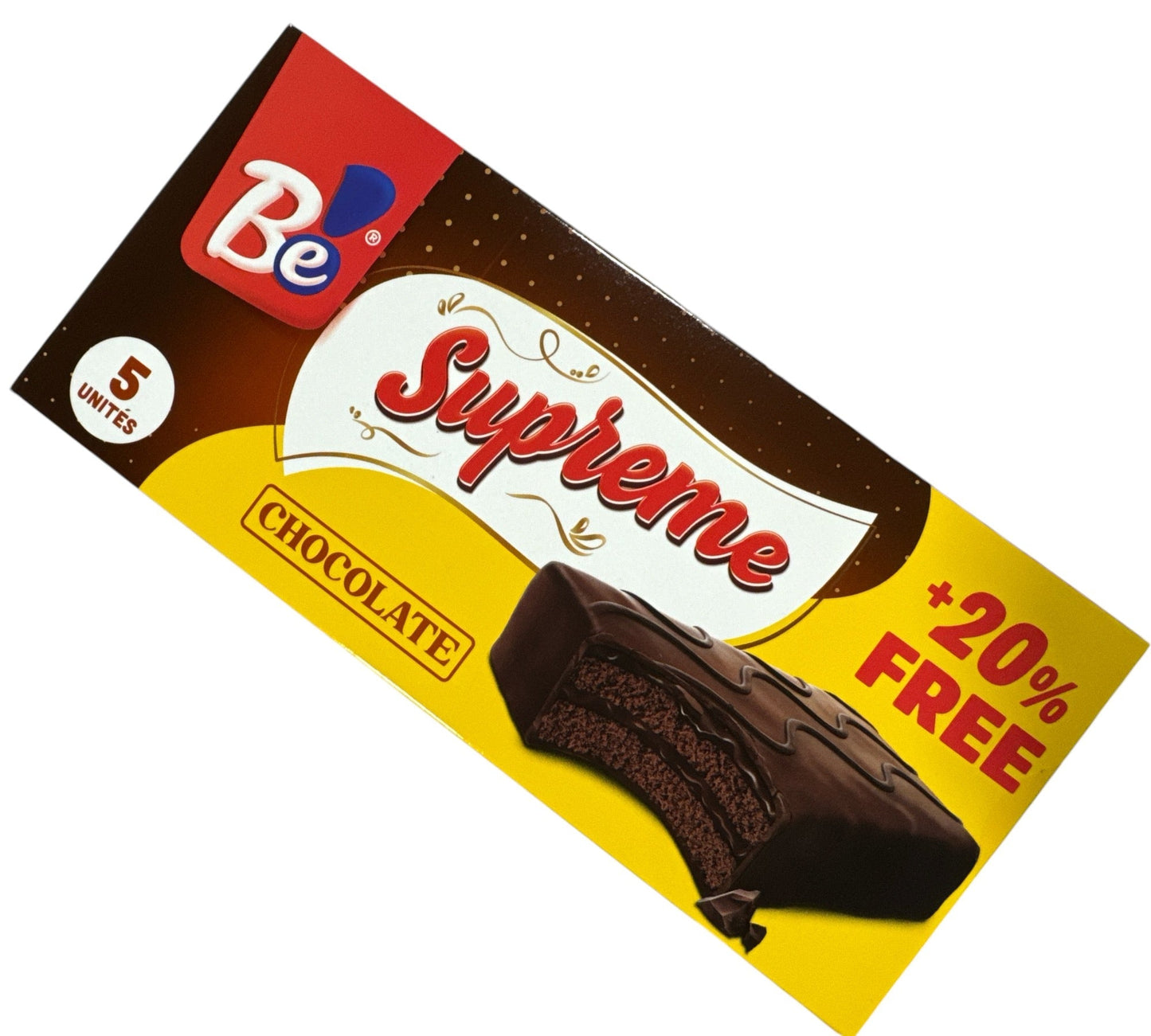 Be Supreme Gâteau au Chocolat 5x40g