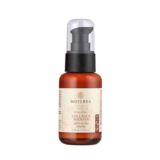 Bioterra Organic Collagen-Boosting Anti-Aging Face Cream – 50 ml | Smooths & Firms Skin