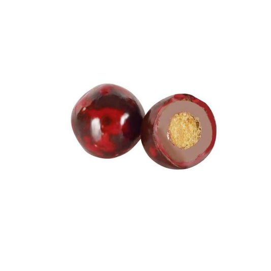 Crispy Blackberry Popping Candy Chocolate Balls