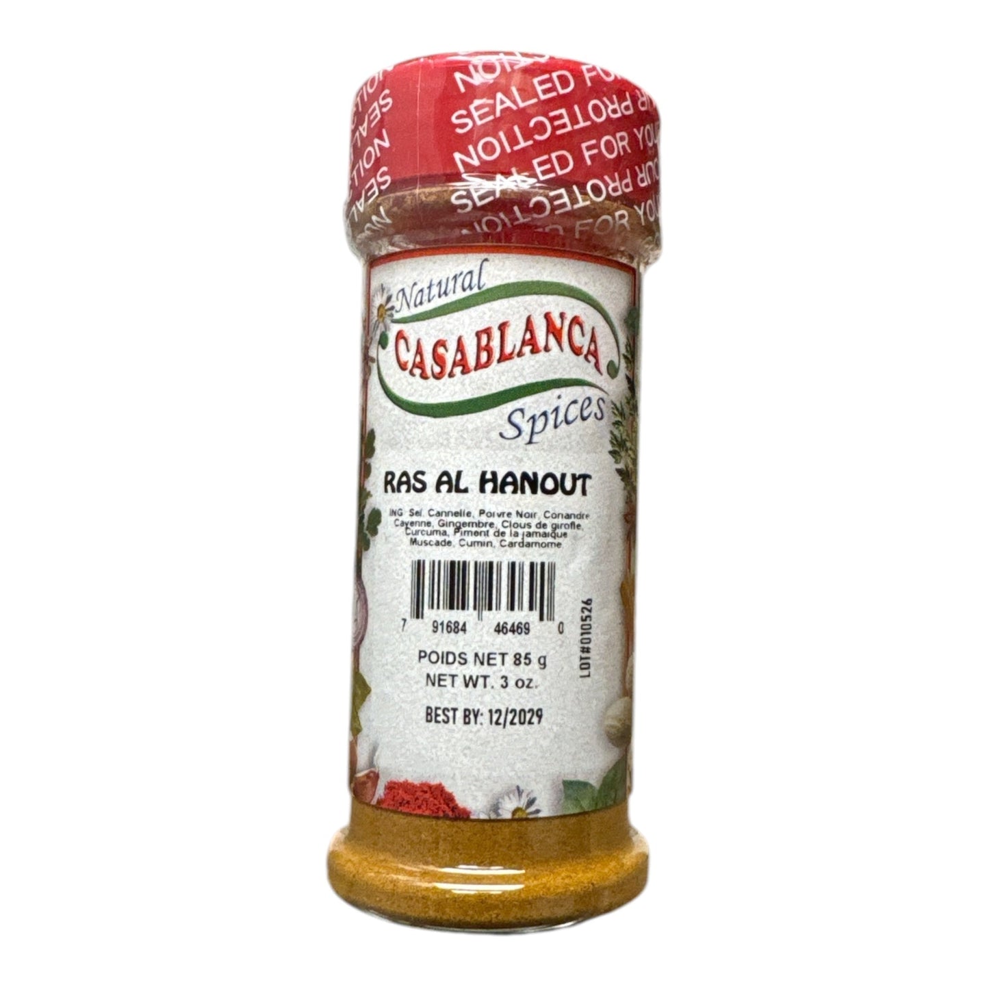 Mélange d'épices Ras el Hanout Casablanca 85g