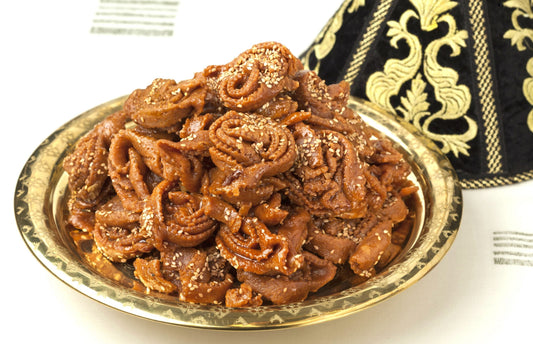 Small Pack Chebakia with sesame (200gr) - الشباكية