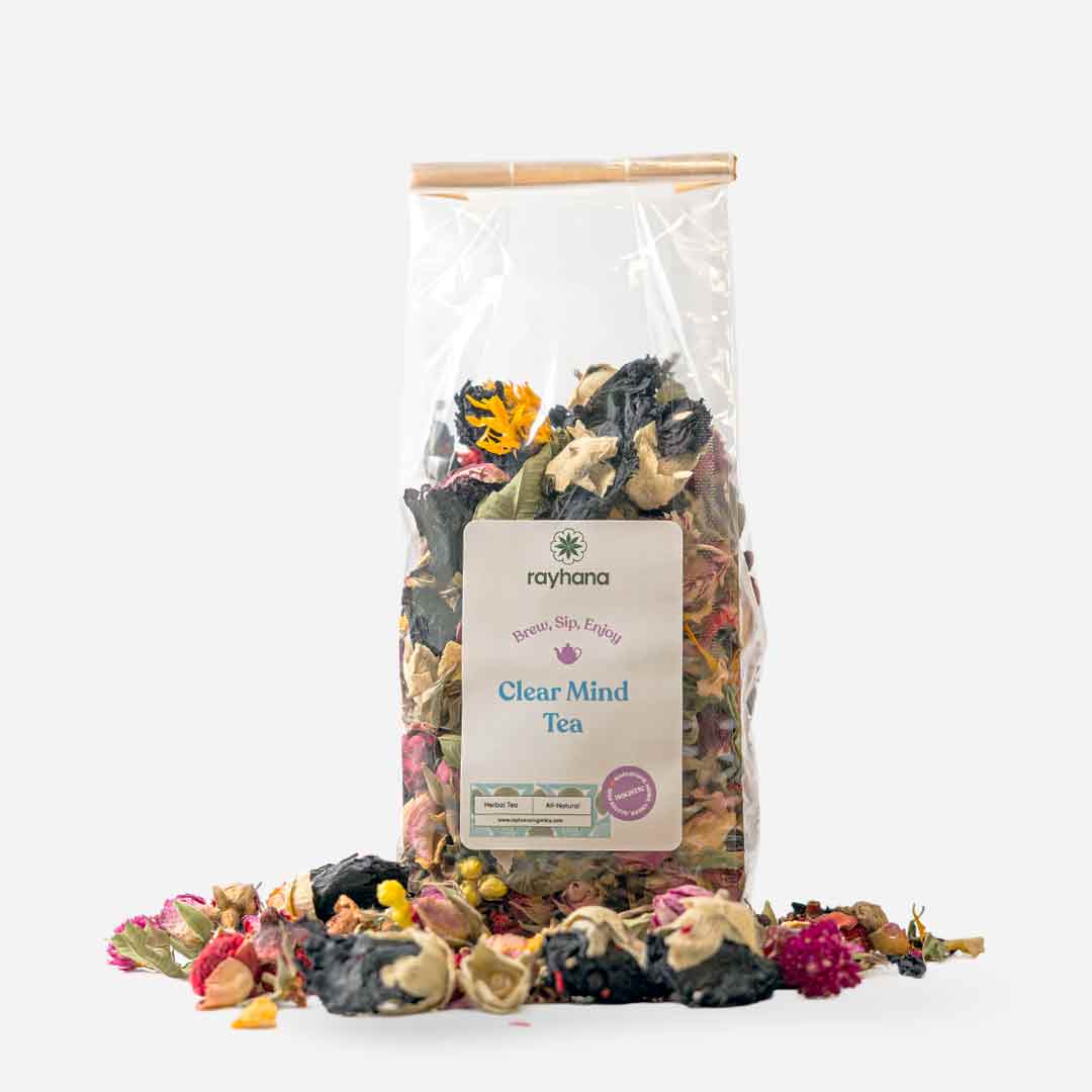 Clear Mind Tea – Floral Herbal Clarity Blend