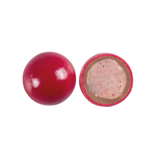 Crispy Chocolate Shells with Sour Cherry Filling