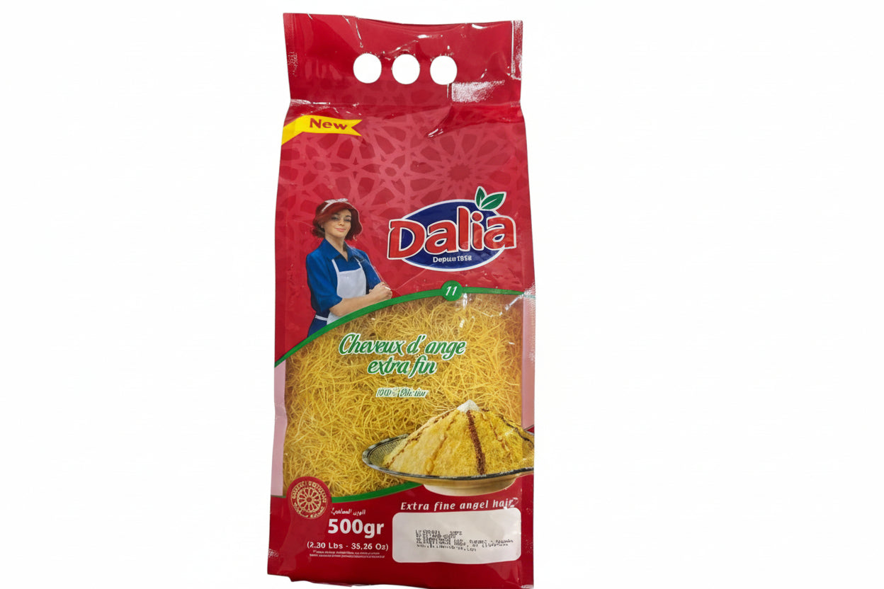 Dalia Pasta Angel Hair Cheveux d’ange 1kg. Seffa FOODS ZaytunaMart.ca