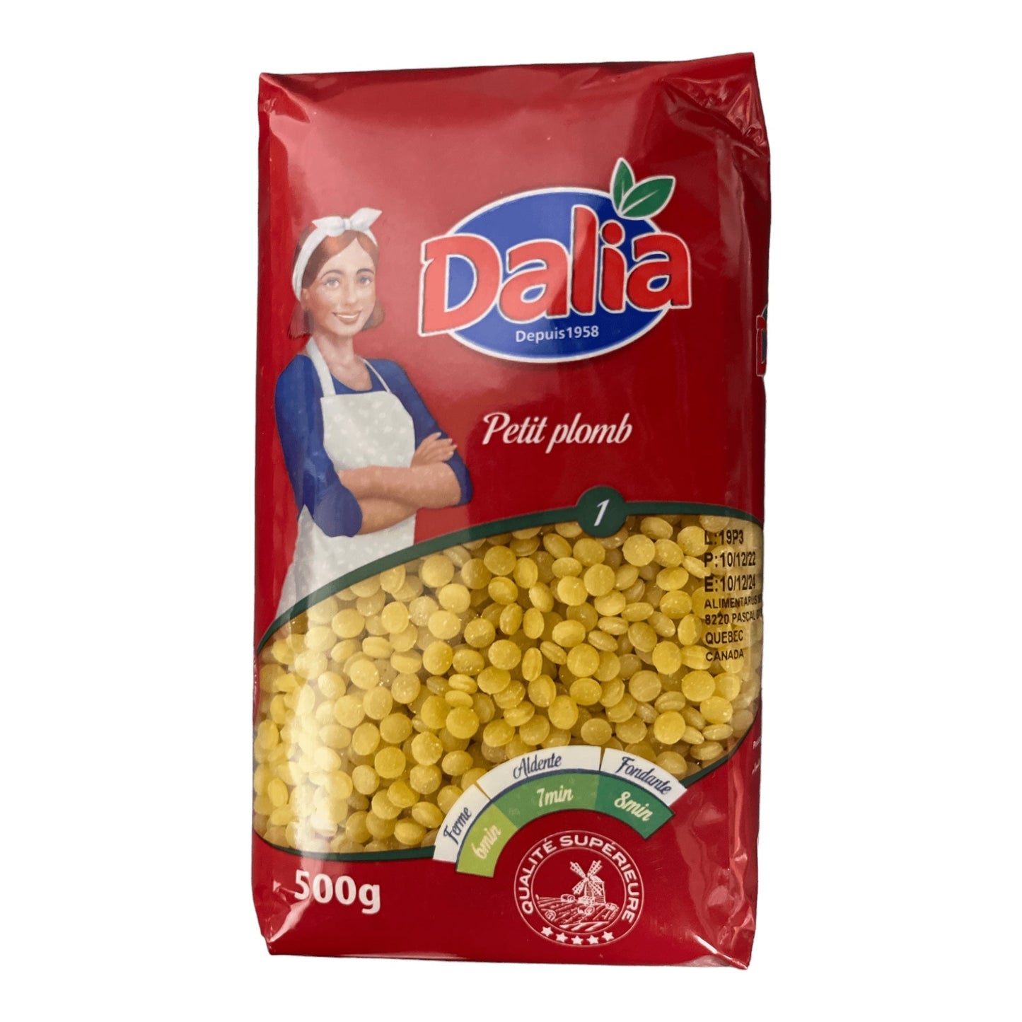 Dalia Pâtes Petit Plomb 500g