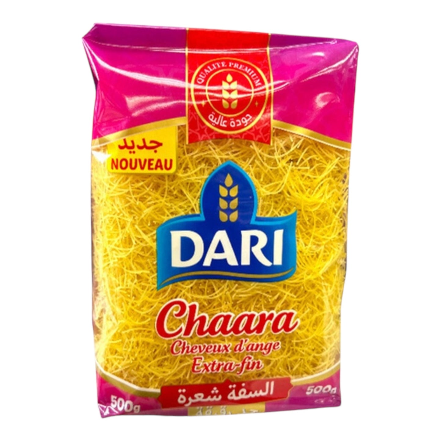 DARI Pâtes Cheveux d'ange Extra Fines 500g Seffa