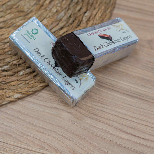 Handcrafted Gourmet Wafer in Rich Dark Chocolate