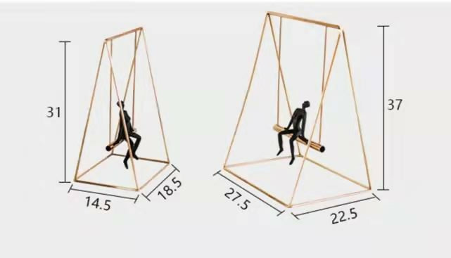 Anyhouz Swing Furnishing Articles Tabletop Home Decor