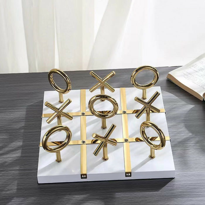 Anyhouz Metal XO Board Tabletop Home Decor