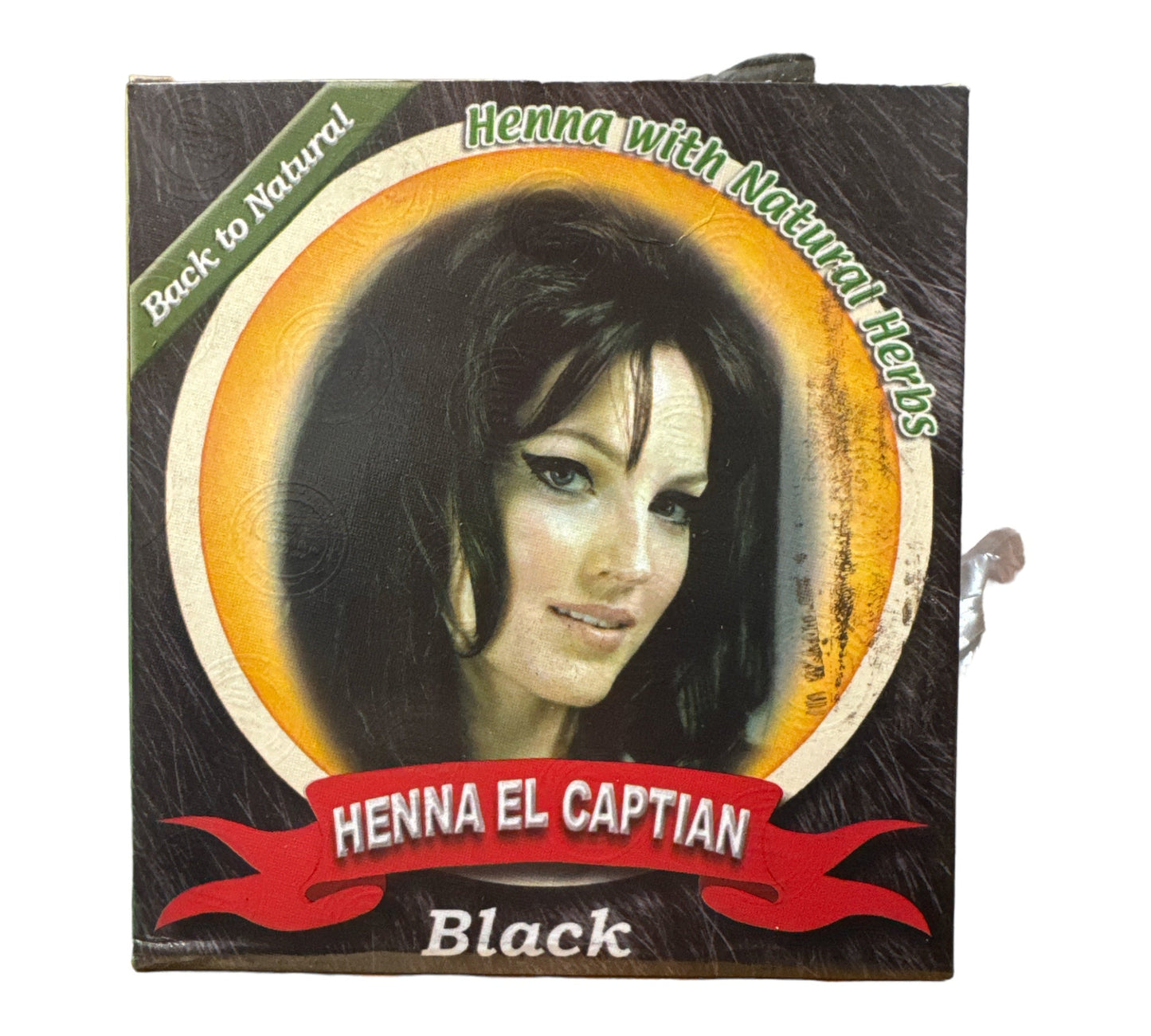 EL CAPTAIN Poudre de Henné Noir 200g