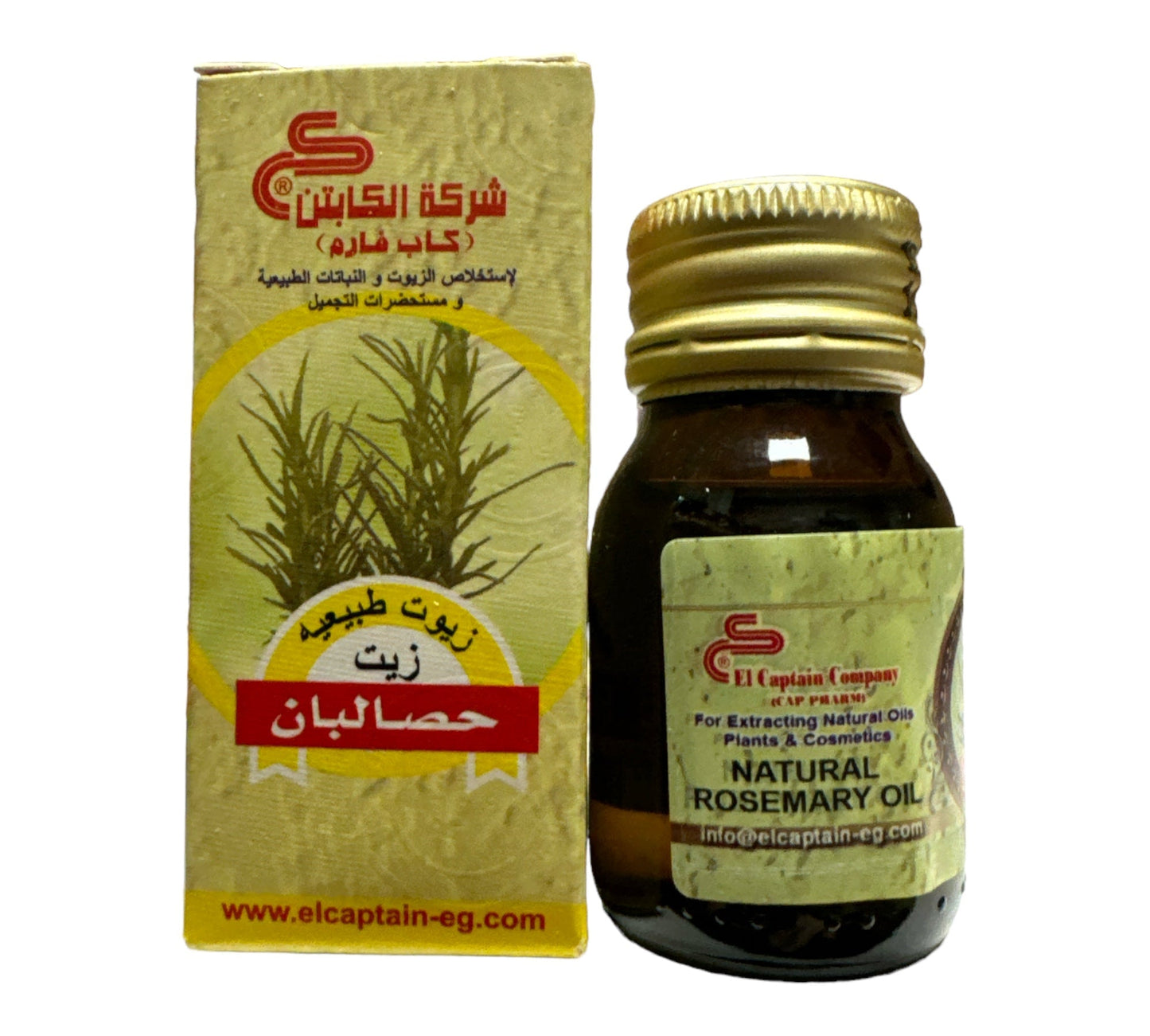 El Captain Huile Cosmétique Naturelle de Romarin 100% pure 30ml