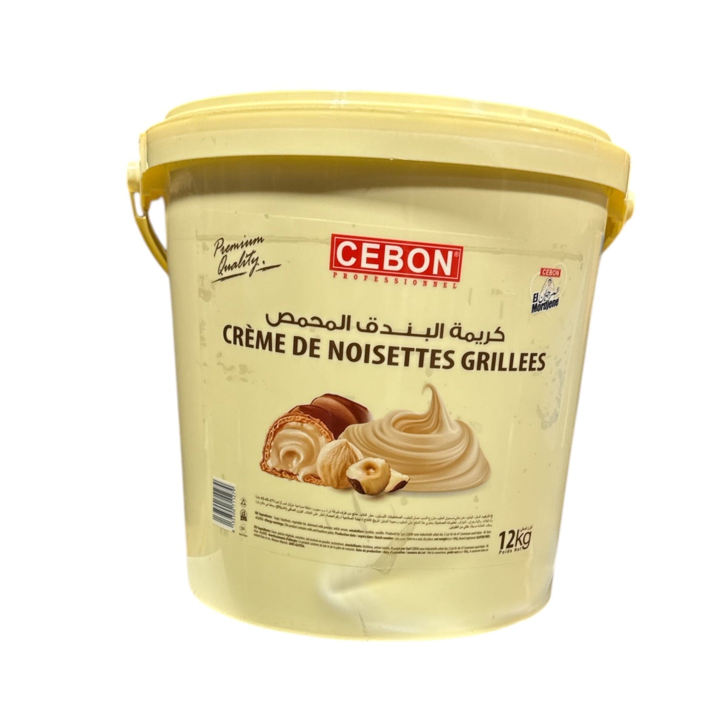 Crème de noisettes grillées El Mordjene Cebon en vrac 12 kg
