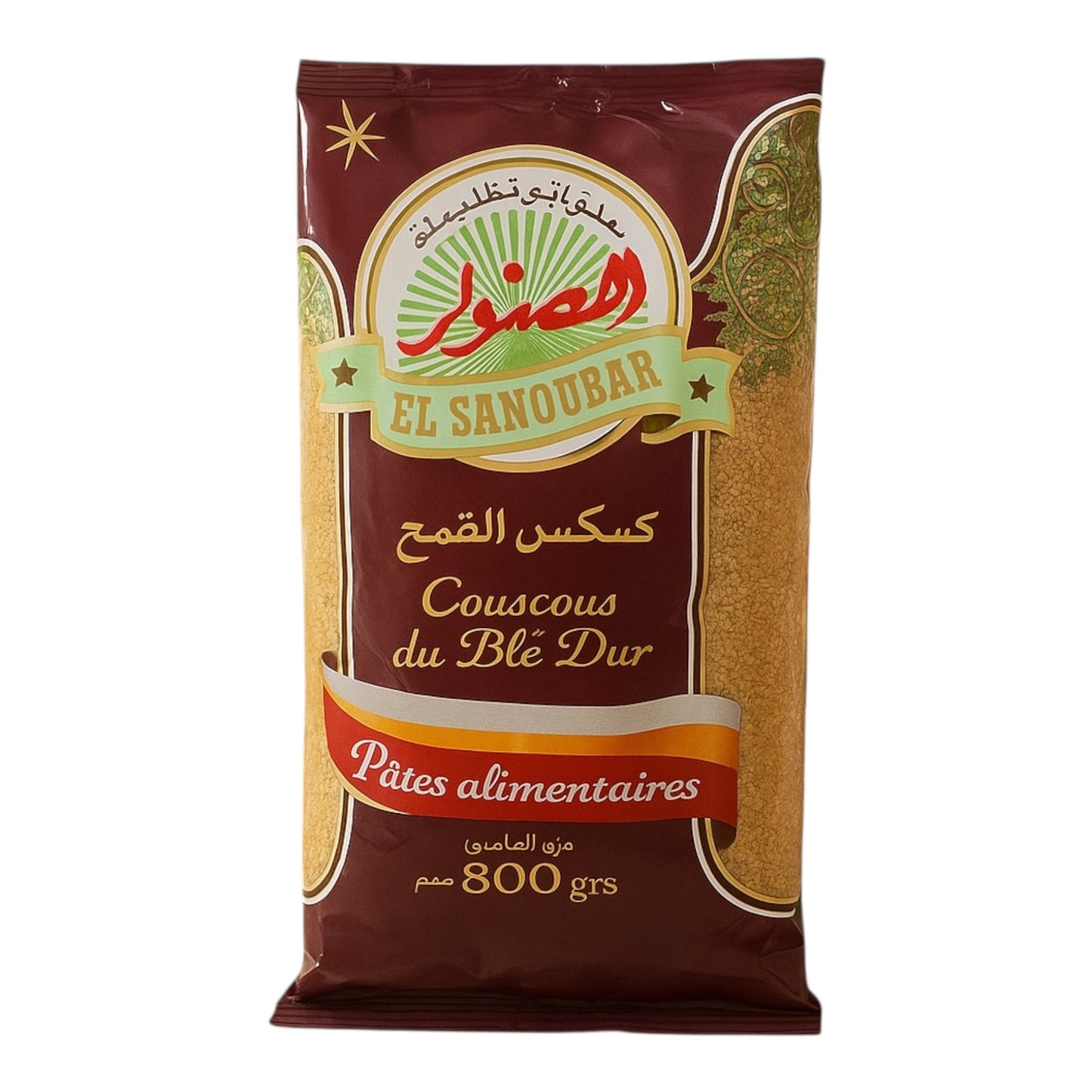 El Sanoubar Couscous Algérien de Blé 800g