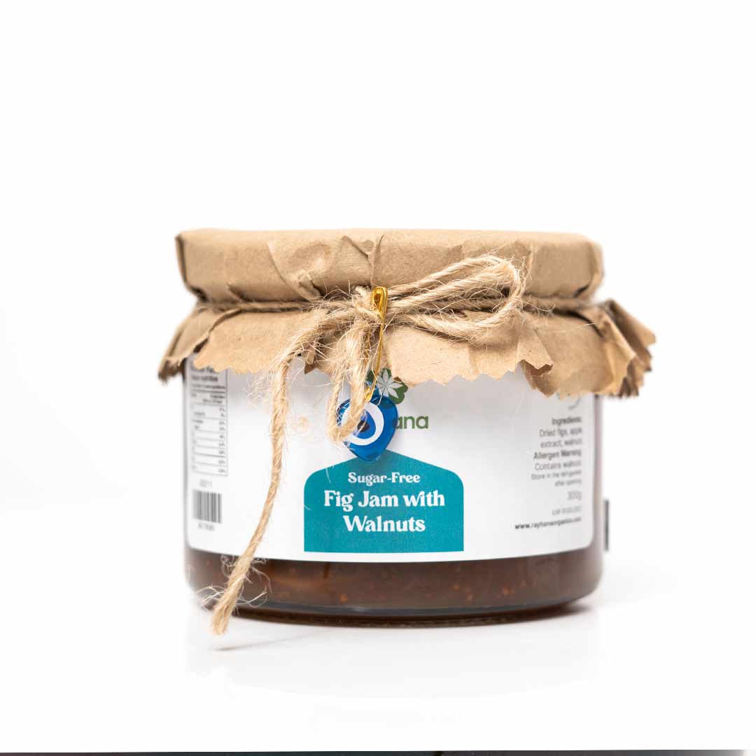 Sugar-Free Fig Jam with Walnuts – 300g
