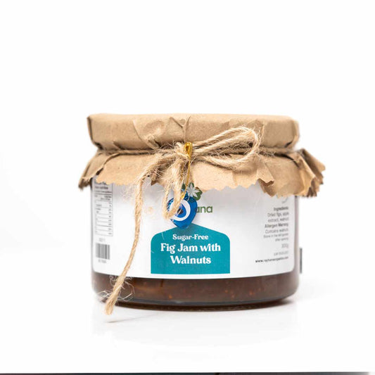 Sugar-Free Fig Jam with Walnuts – 300g