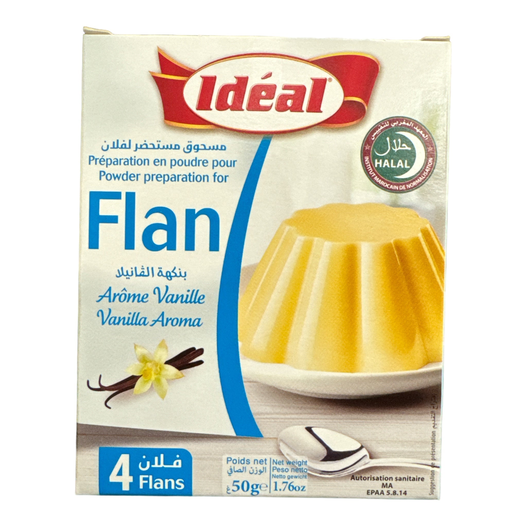 Ideal Flan custard Vanilla 50g
