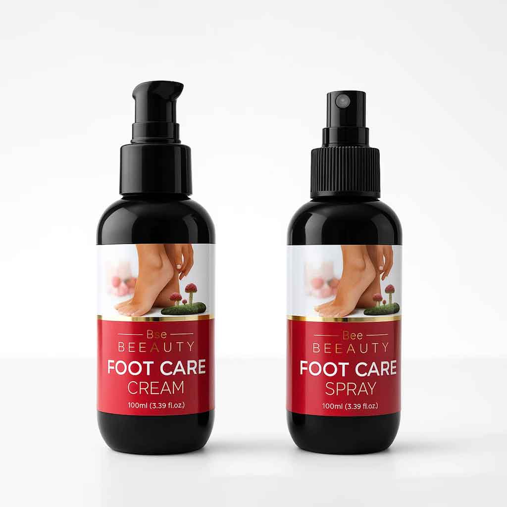 Foot Care Cream & Spray Duo Set – 2 x 100ml