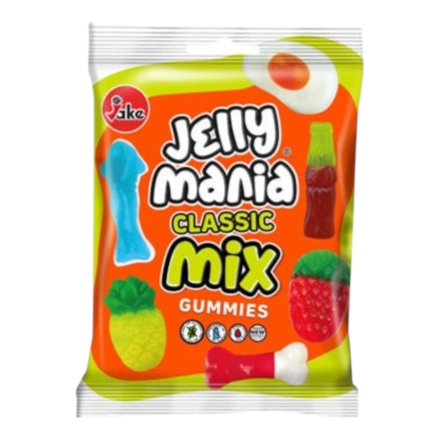 Halal Gummy Jake Jelly Mania 100g - Authentic from Zaytuna Mart Canada