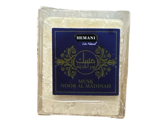 Hemani Musk Noor Al Madina cube 25g FOODS ZaytunaMart.ca