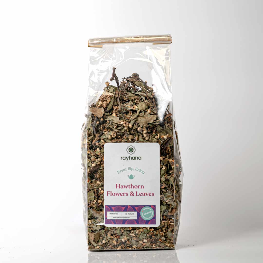 Hawthorn Flowers & Leaves