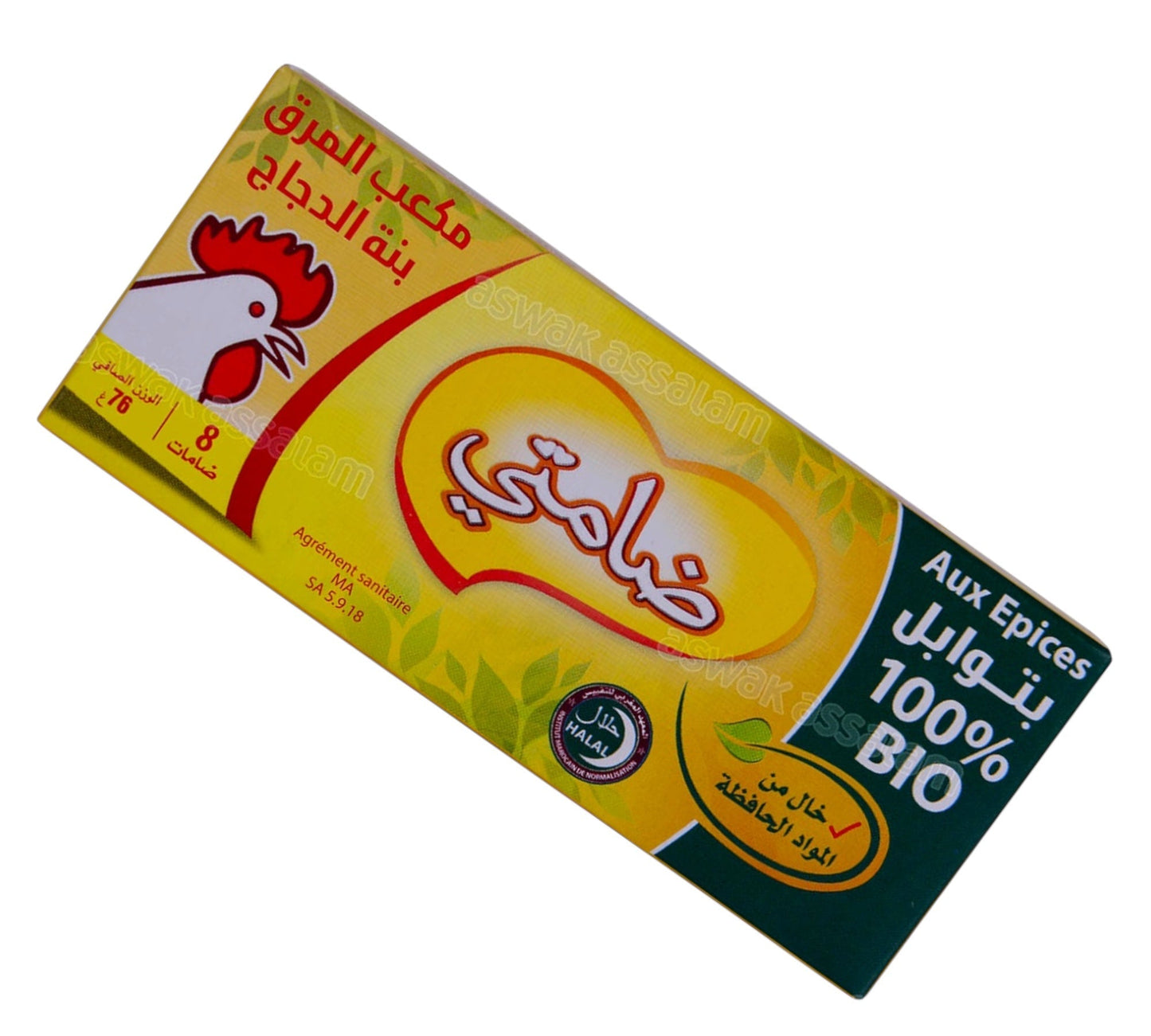 IDEAL Bouillon Damti Poulet 8 cubes Halal