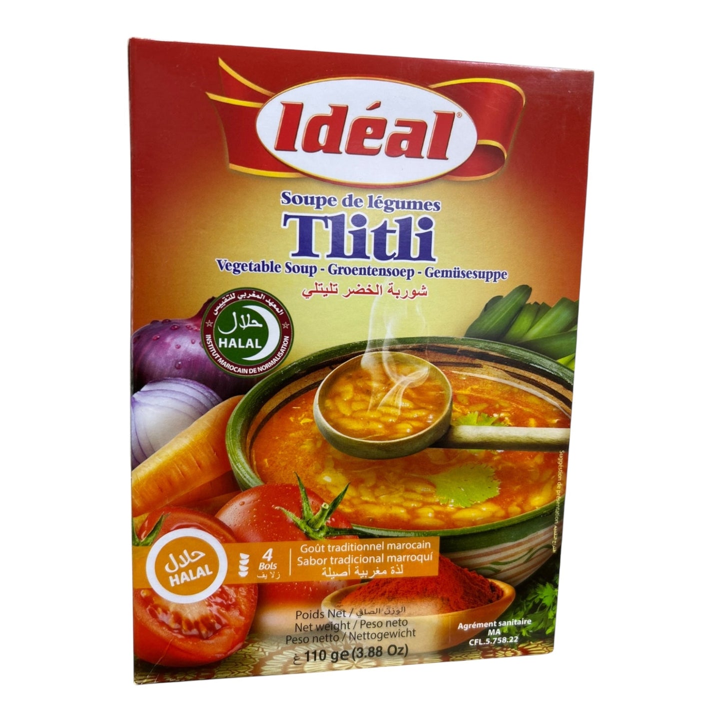 Soupe Tlitli Idéale 110g 4 portions