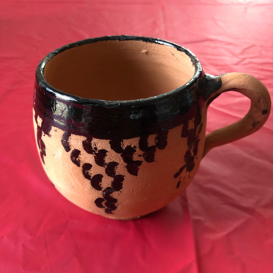 '-- Verre en Argile Décoré (Decorated Clay Cup) --