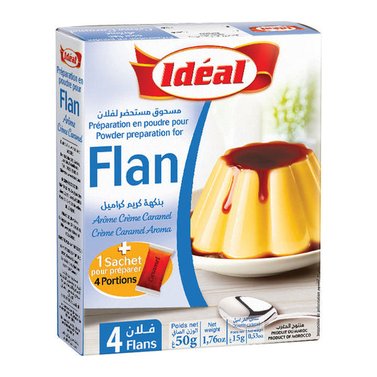 Flan pâtissier Idéal Crème Caramel 50g