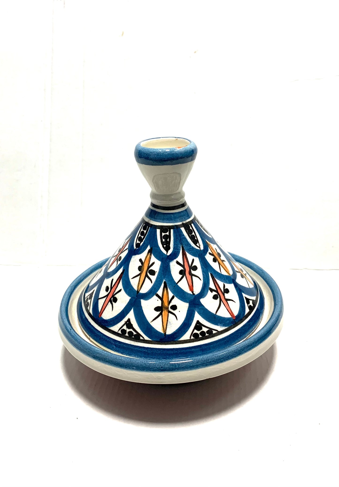 Tagine Decorated Mini for condiment 13 cm HOME ZaytunaMart.ca