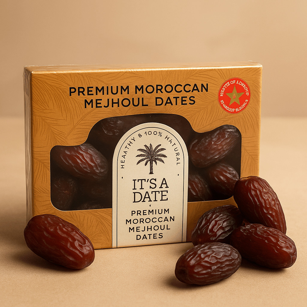 It’s A Date Dattes marocaines Medjoul (Mejhoul) Grandes - Le délice sucré de la nature 450g