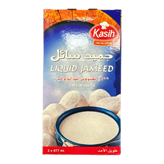 Kasih Liquid Jameed Casein Broth 2x477ml - ZaytunaMart.ca