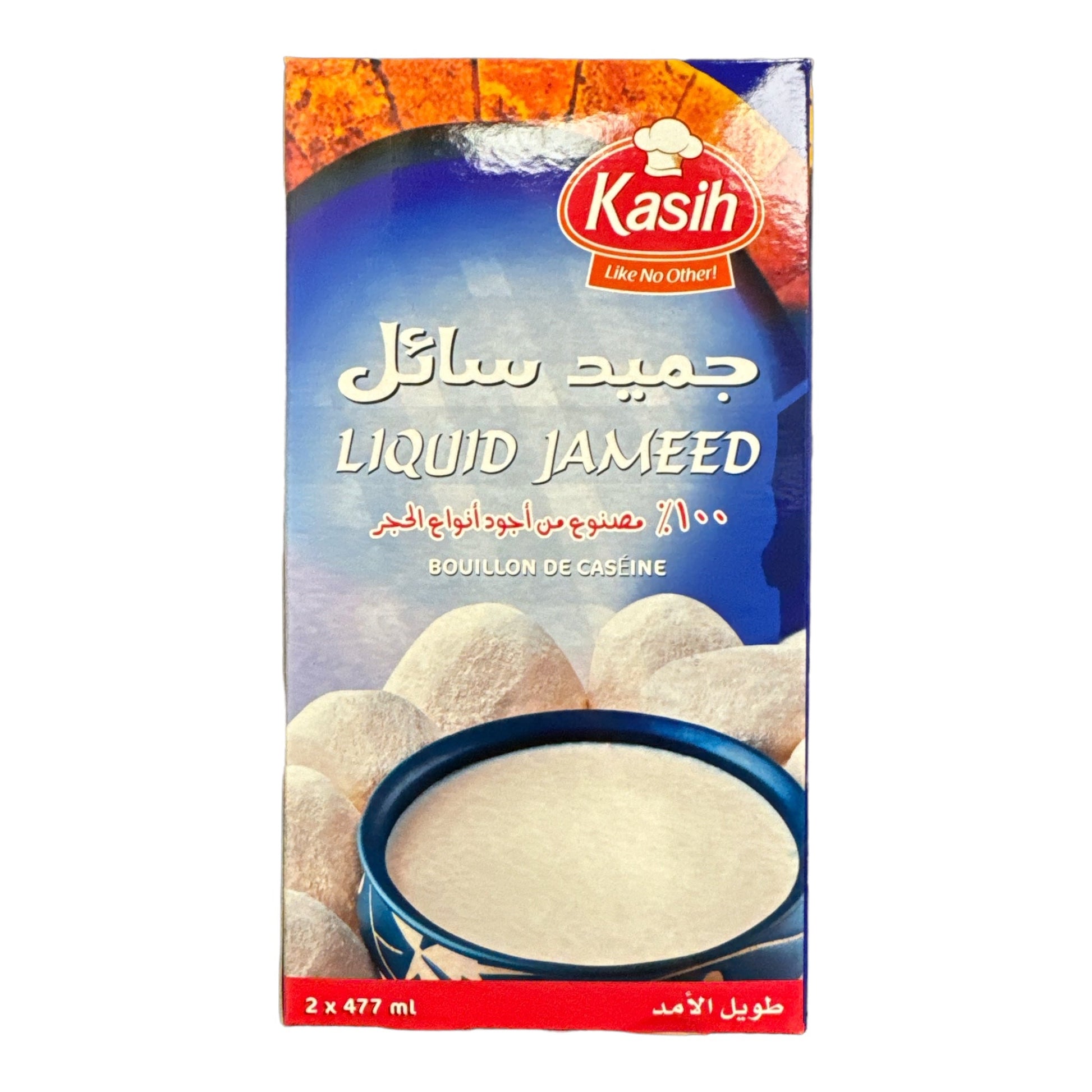 Kasih Liquid Jameed Casein Broth 2x477ml - ZaytunaMart.ca