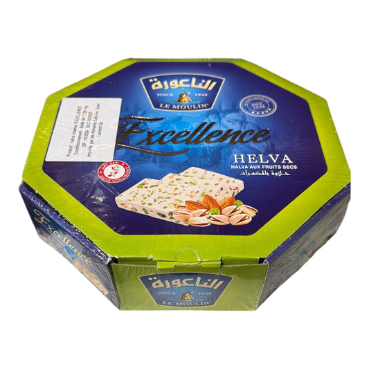LE MOULIN Tunisian Halva aux fruits secs Mix Nuts Excelence special Ramadan Gift 1720g - ZaytunaMart.ca