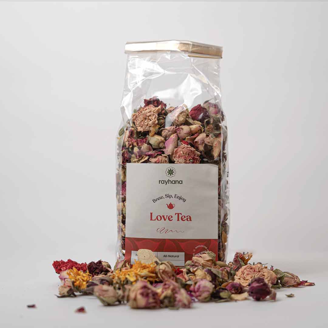 Love Tea – Mixed Rose Petals & Buds Herbal Tea by Rayhana