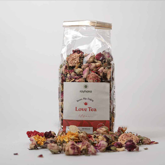 Love Tea – Mixed Rose Petals & Buds Herbal Tea by Rayhana