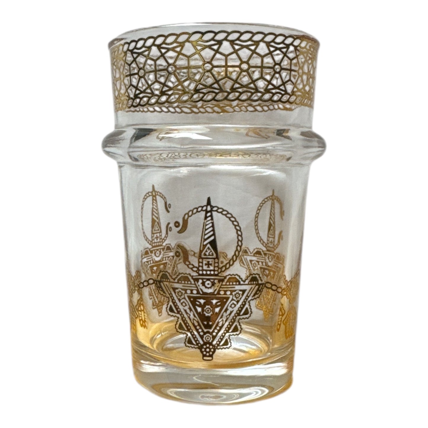 Buy Magic Home Moroccan Tea Glass Set – 12 Pcs (Berbère Golden Design) online - ZaytunaMart.ca