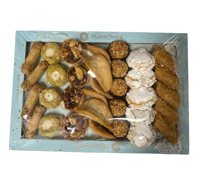 Maison Serraj Moroccan Gateaux Almond Mixed Tray 1.2kg