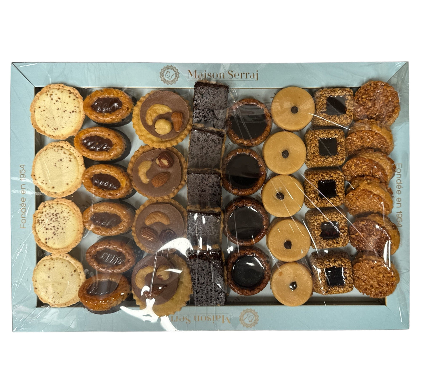 Plateau Prestige Gâteaux Marocains Maison Serraj 600g