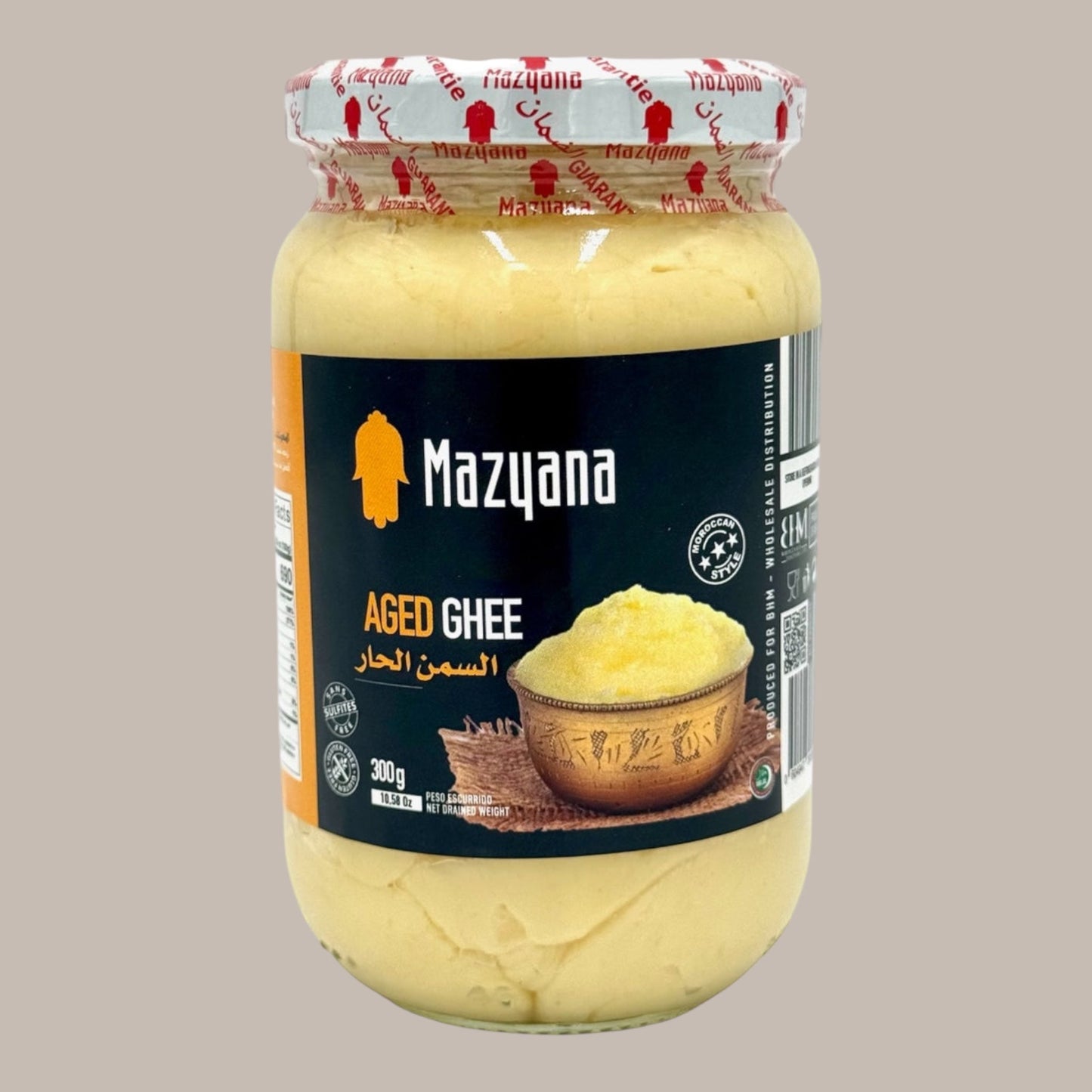 Smen de Beurre Clarifié Marocain Âgé Mazyana 300g