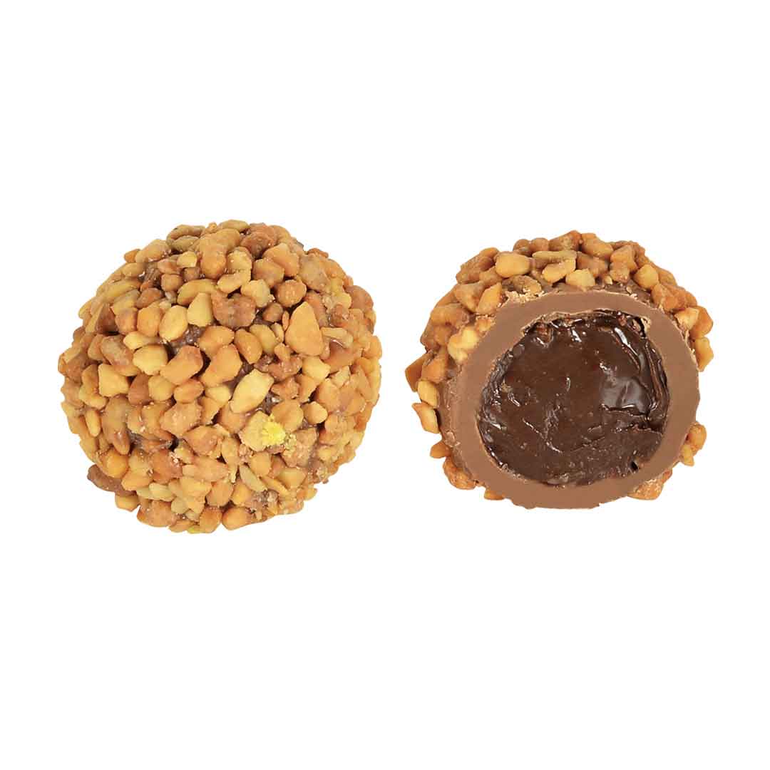 Milk Chocolate Truffle with Hazelnut Brittle