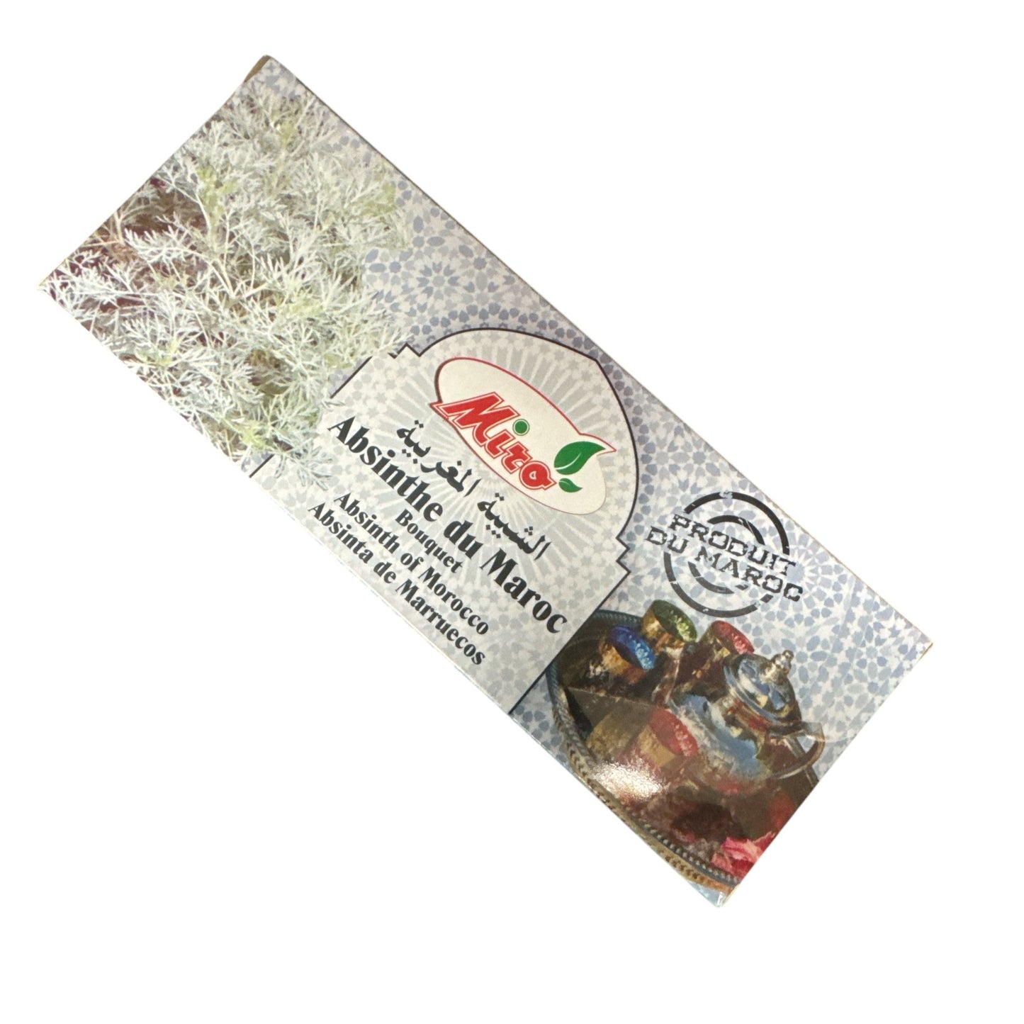 Absinthe séchée Miro, absinthe marocaine Chiba, bouquet 50g