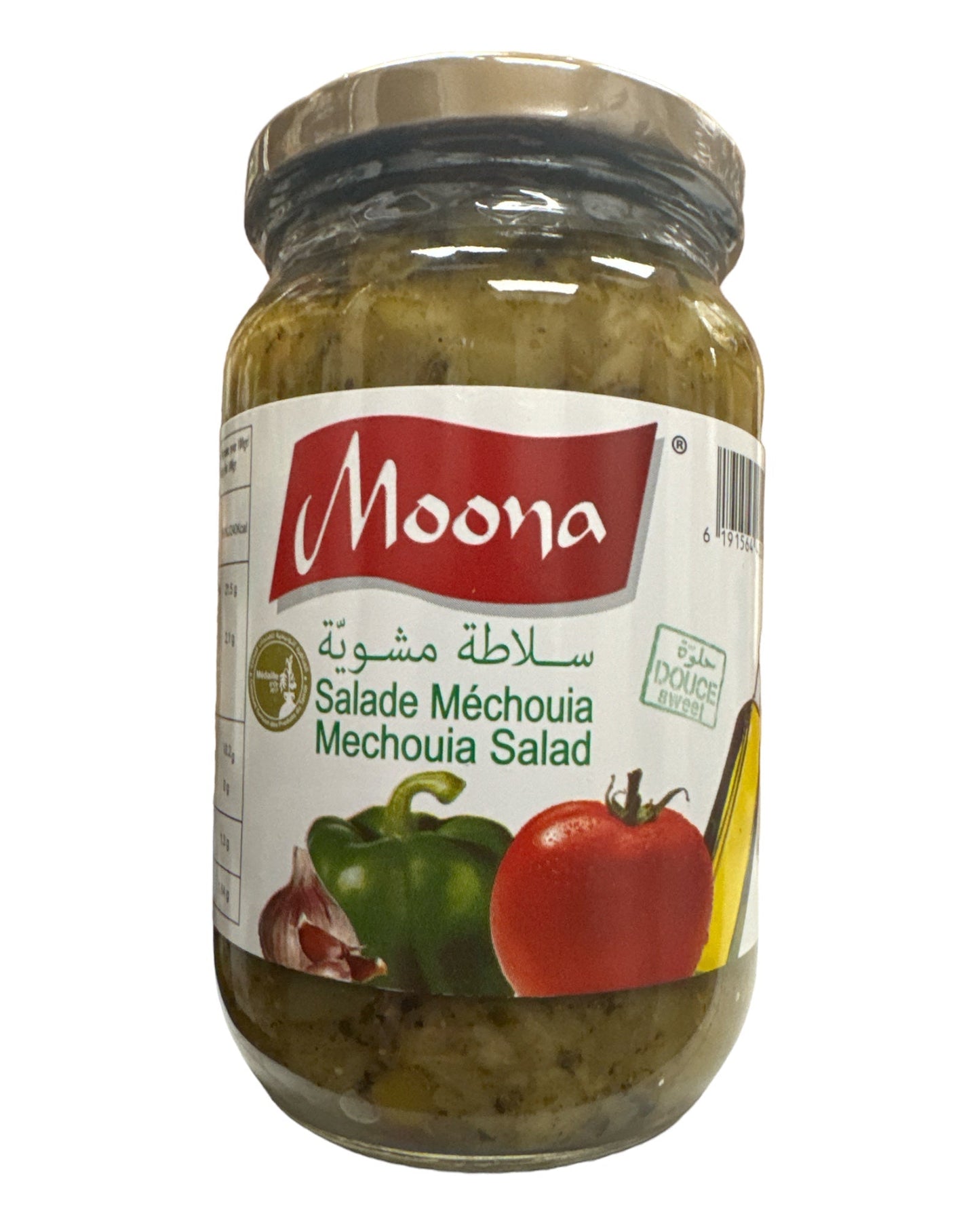 MOONA Salade tunisienne Mechouia Douce 350g